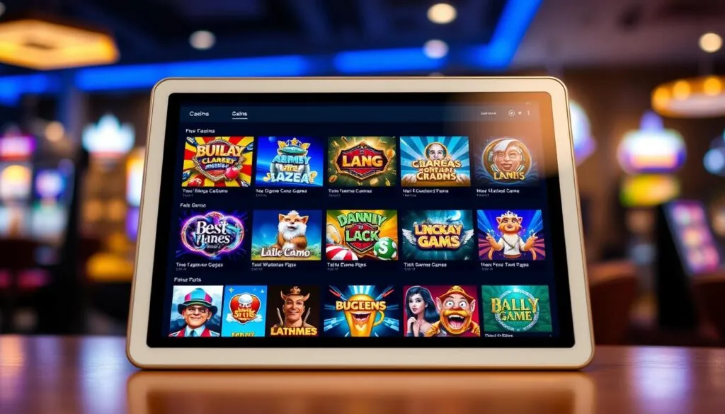 Betmatch Casino review showing various casino games including slots and table games Betmatch Casino review showing various casino games including slots and table games