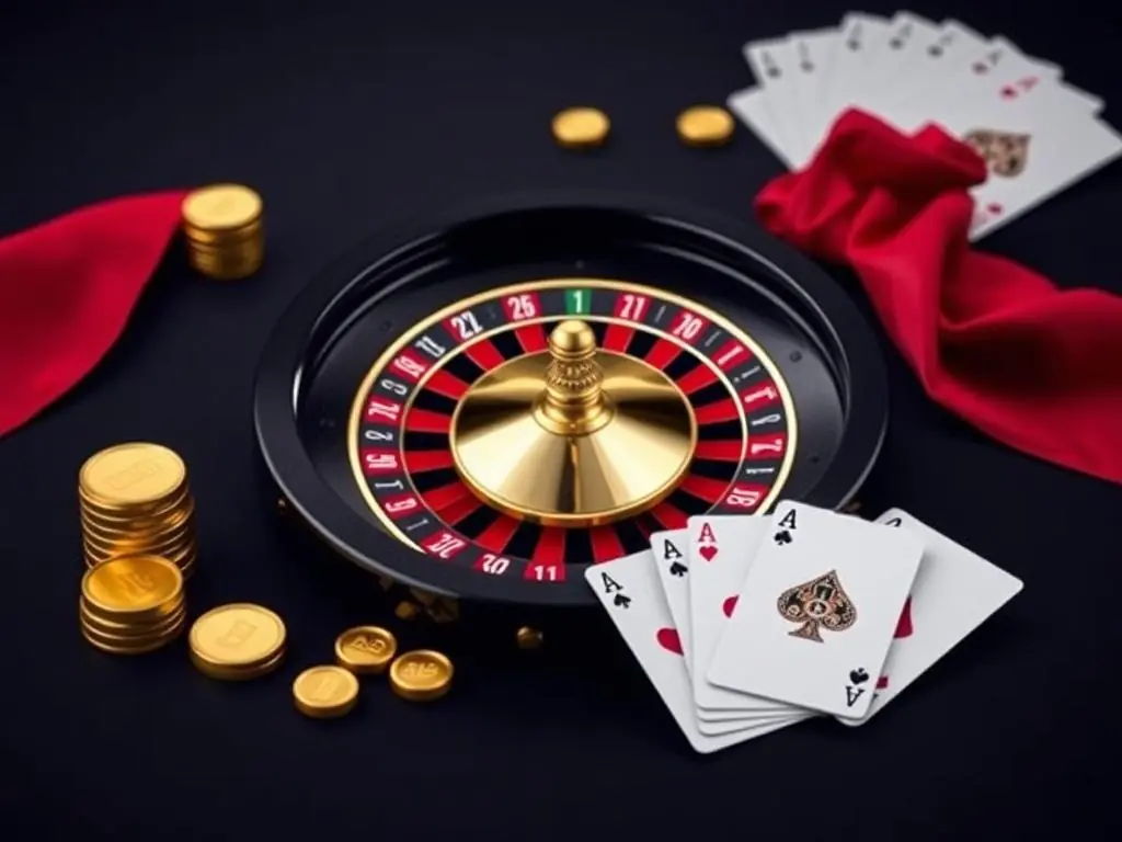 Betsafe Casino UK key features illustrated with casino elements
