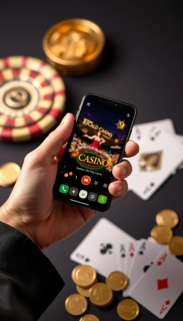 Betsafe Casino UK mobile app shown on smartphone