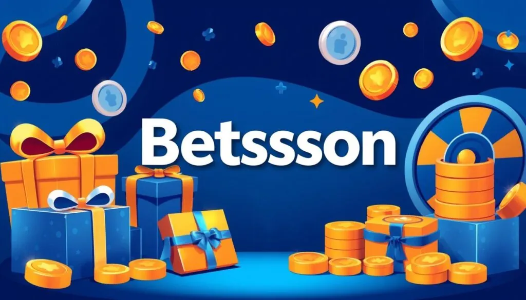 Betsson Casino UK bonus and promotions concept illustration Betsson Casino UK bonus and promotions concept illustration