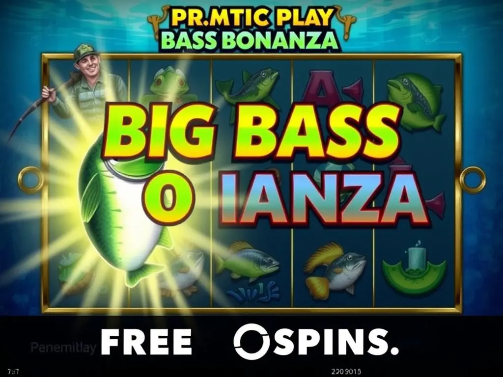 Big Bass Bonanza slot by Pragmatic Play featuring fishing theme and bonus features