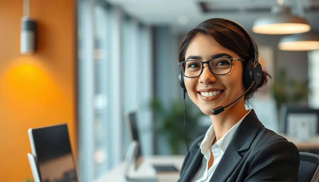 Customer support representative at Mostbet Casino UK