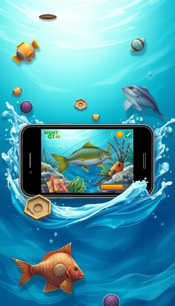 Fishin Frenzy Big Catch Slot Demo on mobile device