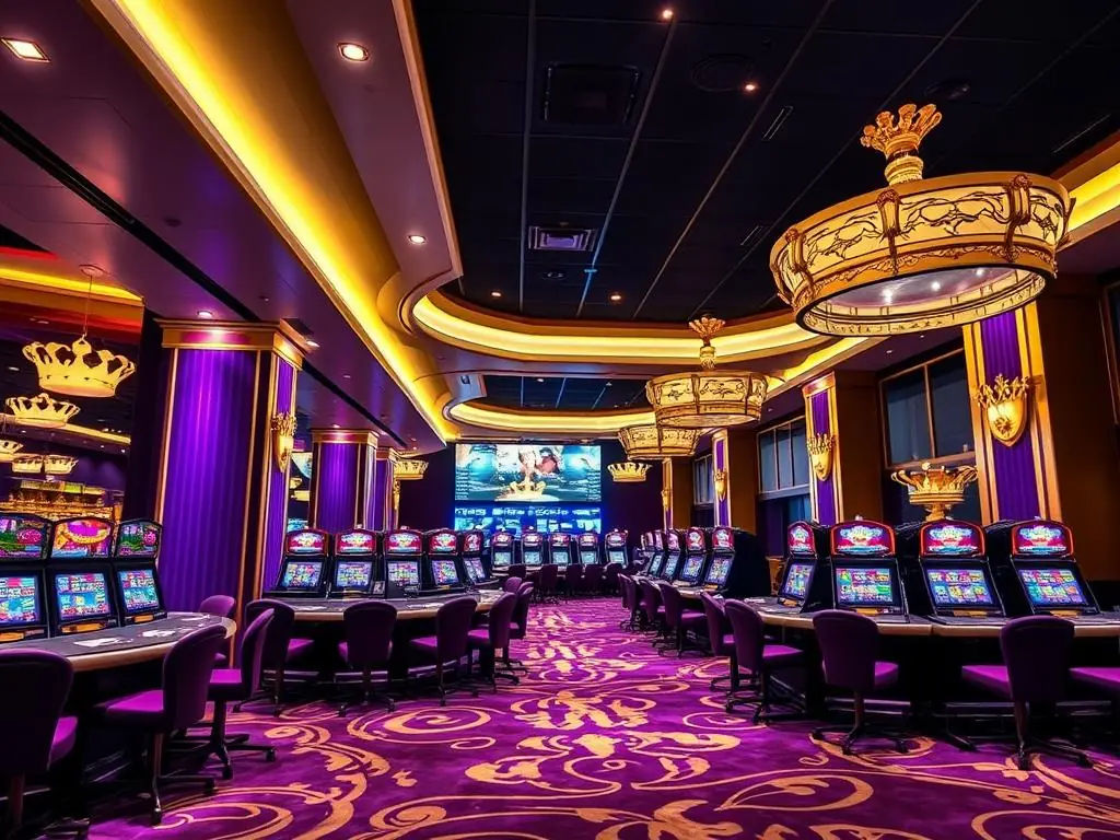 King Billy Casino UK website design showing royal theme