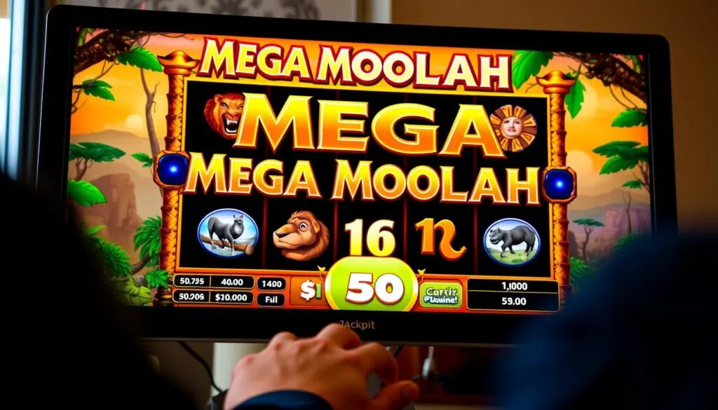 Mega Moolah progressive jackpot slot at Bwin Casino UK