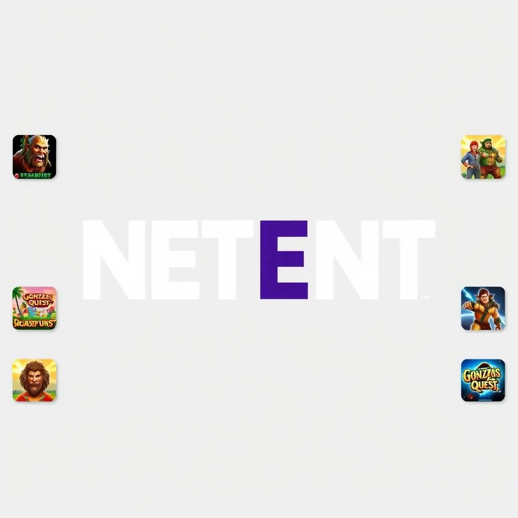 NetEnt logo and game thumbnails at Bwin Casino UK