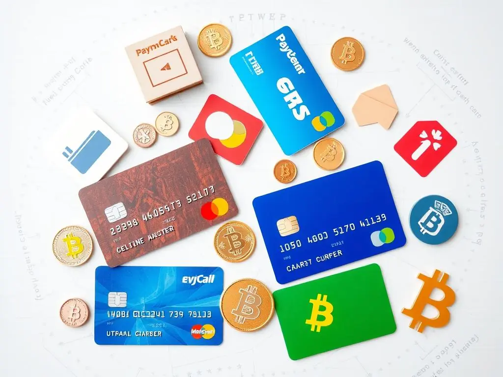Payment methods available at Nomini Casino UK including cards and e-wallets
