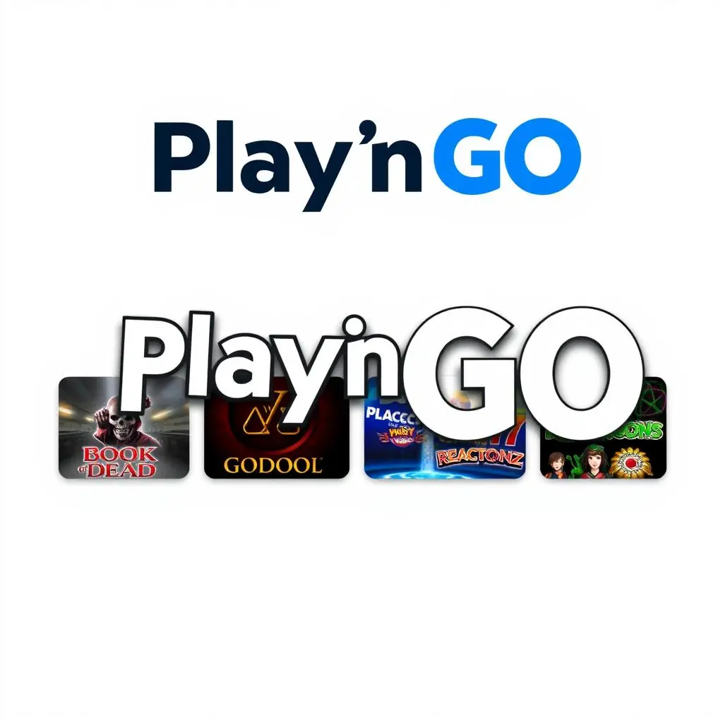 Play'n GO logo and game thumbnails at Bwin Casino UK