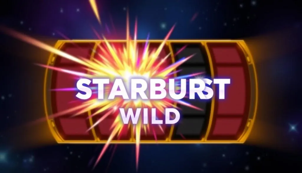 Starburst Slot expanding wild feature illustration